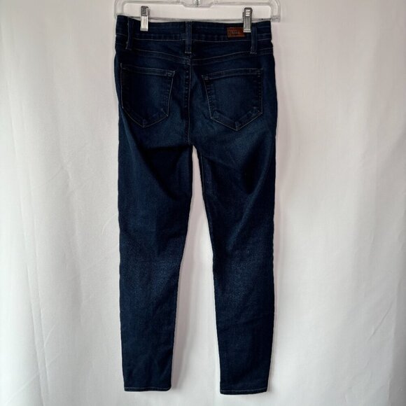 Paige Women's Verdigo Ankle Kaiya Dark Wash Skinny Jeans Size 24 - Picture 6 of 10